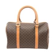 Pre-owned Canvas celine-bags Celine Vintage , Brown , Dames