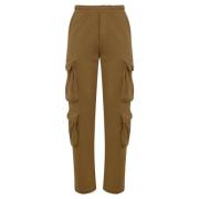 Cargo Katoenen Broek Bruin Rechte Pasvorm Barrow , Brown , Heren