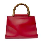 Pre-owned Leather gucci-bags Gucci Vintage , Red , Dames