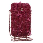 Pre-owned Cotton chanel-bags Chanel Vintage , Pink , Dames