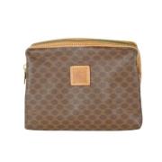 Pre-owned Canvas celine-bags Celine Vintage , Brown , Dames