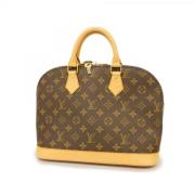 Pre-owned Fabric louis-vuitton-bags Louis Vuitton Vintage , Brown , Da...