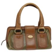 Pre-owned Leather handbags Celine Vintage , Brown , Dames