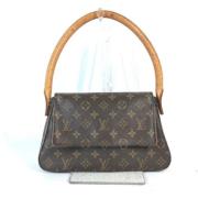 Pre-owned Fabric louis-vuitton-bags Louis Vuitton Vintage , Brown , Da...