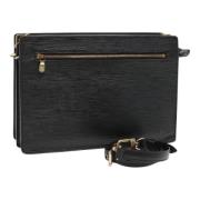 Pre-owned Leather louis-vuitton-bags Louis Vuitton Vintage , Black , D...