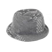 Pre-owned Cotton hats Louis Vuitton Vintage , Gray , Dames