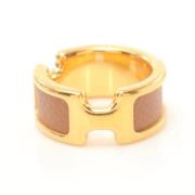 Pre-owned Metal hermes-jewelry Hermès Vintage , Yellow , Dames