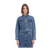 Blauwe Damesjas Model W7Z1 Replay , Blue , Dames