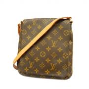 Pre-owned Fabric louis-vuitton-bags Louis Vuitton Vintage , Brown , Da...