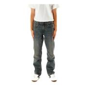 Klassieke Straight Fit Denim Jeans G-star , Blue , Heren