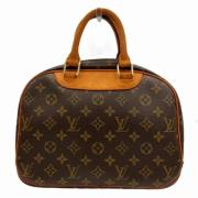 Pre-owned Canvas handbags Louis Vuitton Vintage , Brown , Dames