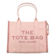 Roze Jacquard Tote Tas Marc Jacobs , Pink , Dames