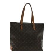 Pre-owned Canvas totes Louis Vuitton Vintage , Brown , Dames