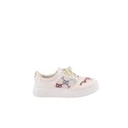 Pre-owned Leather sneakers Gucci Vintage , White , Dames