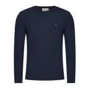 Heren Polo Sweater Calvin Klein , Blue , Heren