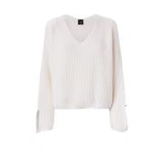 Stijlvolle Sweaters voor elke gelegenheid Pinko , White , Dames