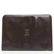 Pre-owned Leather clutches Givenchy Pre-owned , Brown , Heren