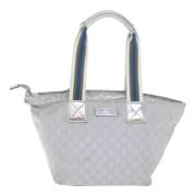 Pre-owned Canvas gucci-bags Gucci Vintage , Gray , Dames