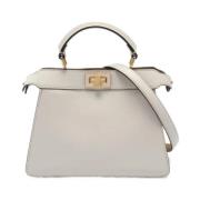 Pre-owned Leather fendi-bags Fendi Vintage , White , Dames