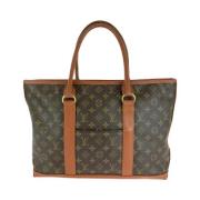 Pre-owned Canvas louis-vuitton-bags Louis Vuitton Vintage , Brown , Da...