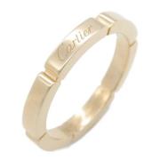 Pre-owned Metal rings Cartier Vintage , Yellow , Dames