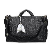 Zwarte Casual Tote Tas Rieker , Black , Dames