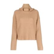 Beige Wol Kasjmier Casual Pullover Sweater Polo Ralph Lauren , Beige ,...