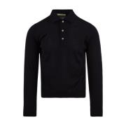 Blauwe Polo Shirts en Polos Filippo De Laurentiis , Blue , Heren