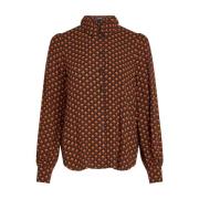 Maisie Blouse Lange Mouw Mayfield King Louie , Orange , Dames