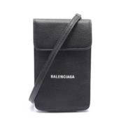 Pre-owned Leather balenciaga-bags Balenciaga Vintage , Black , Dames