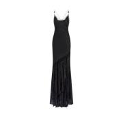 Elegante Damesjurken Collectie Roberto Cavalli , Black , Dames