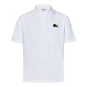 Witte Polo Shirt Unisex Kleding Lacoste , White , Heren