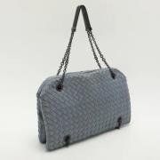 Pre-owned Fabric shoulder-bags Bottega Veneta Vintage , Blue , Dames