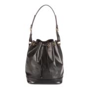 Pre-owned Leather louis-vuitton-bags Louis Vuitton Vintage , Black , D...