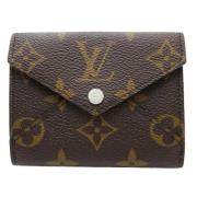 Pre-owned Canvas wallets Louis Vuitton Vintage , Brown , Dames