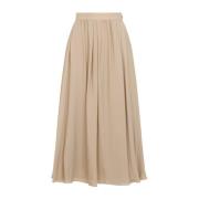 Dameskleding Rokken Naakt & Neutrals Ss25 Ralph Lauren , Beige , Dames