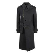 Stijlvolle Jassen Collectie Burberry , Black , Dames