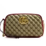 Pre-owned Canvas gucci-bags Gucci Vintage , Red , Dames