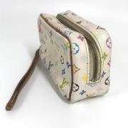 Pre-owned Fabric louis-vuitton-bags Louis Vuitton Vintage , White , Da...