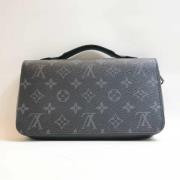 Pre-owned Canvas wallets Louis Vuitton Vintage , Black , Dames