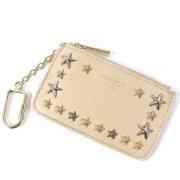 Pre-owned Leather wallets Jimmy Choo Pre-owned , Beige , Dames