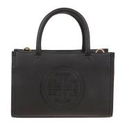 Zwarte Shopper Mini Tote Tas Tory Burch , Black , Dames