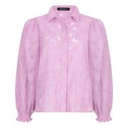 Birdie Lange Mouw Blouse Ydence , Pink , Dames