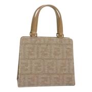 Pre-owned Canvas fendi-bags Fendi Vintage , Beige , Dames