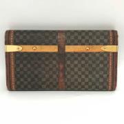 Pre-owned Canvas wallets Louis Vuitton Vintage , Brown , Dames