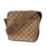 Pre-owned Fabric louis-vuitton-bags Louis Vuitton Vintage , Brown , Da...