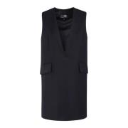 Stijlvolle Mini Jurk voor Vrouwen MM6 Maison Margiela , Black , Dames