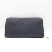 Pre-owned Leather wallets Dior Vintage , Black , Dames