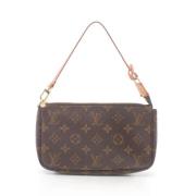 Pre-owned Canvas louis-vuitton-bags Louis Vuitton Vintage , Brown , Da...