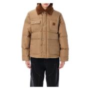 Waterafstotende Rayley Jas met Nep Bont Kraag Carhartt Wip , Beige , D...